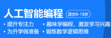 南京少儿编程人工智能编程课程